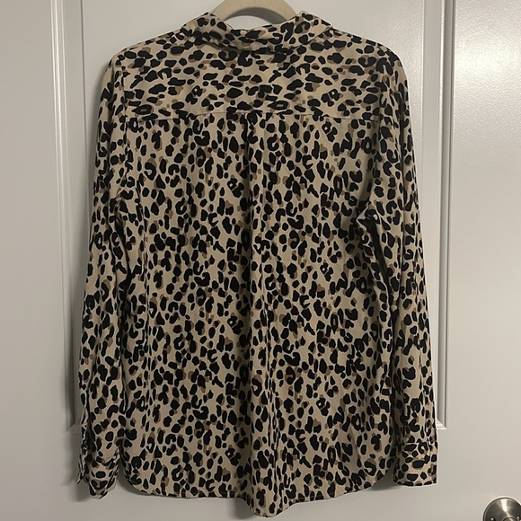Halogen Button Down Long Sleeve Top - Picture 4 of 4